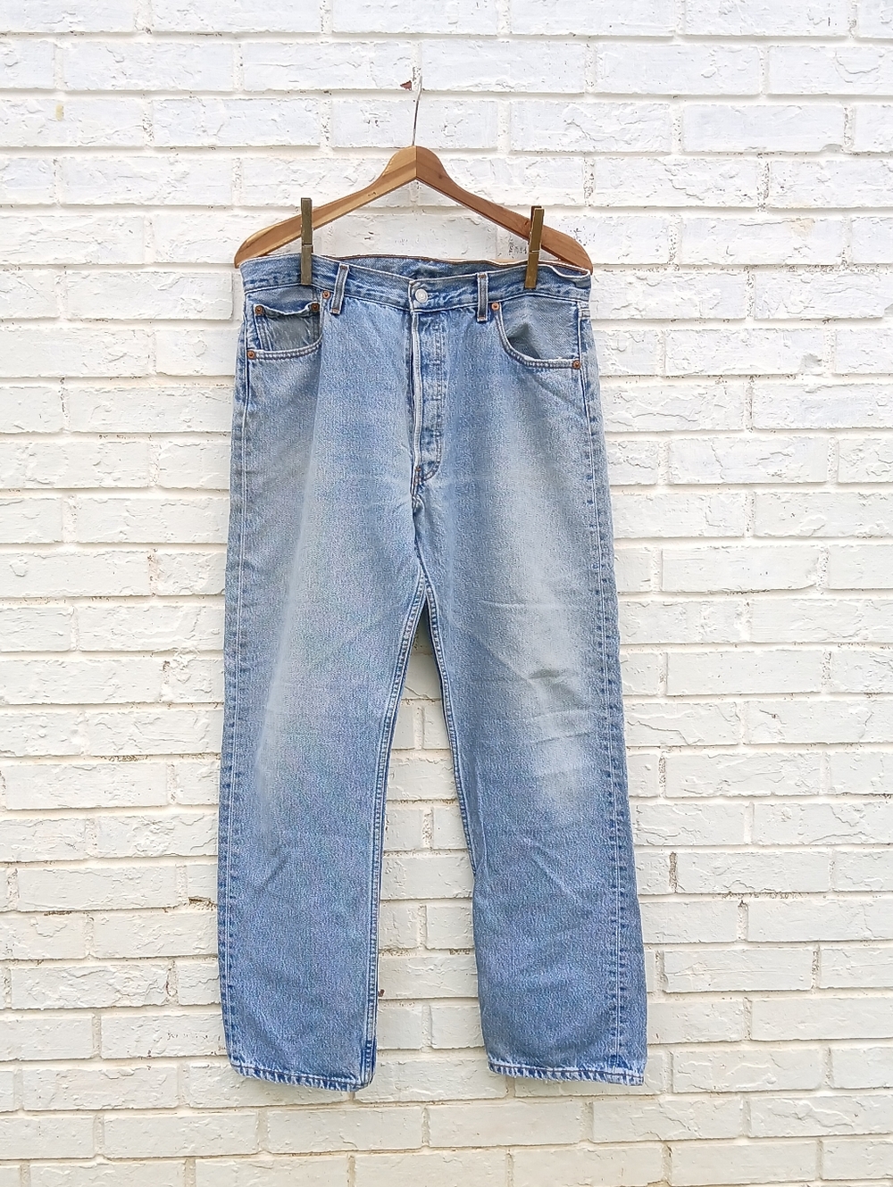 Vintage 90s Levi's 501xx Button Fly Jeans 36x32